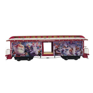 Hawthorne Rudolph Christmas Town Express Train Night Before baggage Car